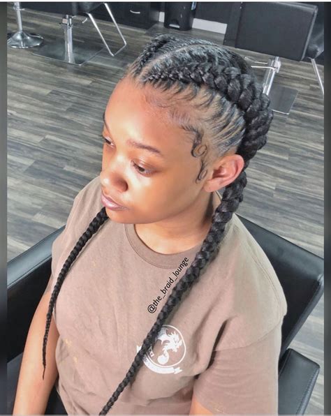 2 feed in braids styles|More.